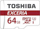 Toshiba Exceria M302 microSDXC U3 UHS-I 90MB/s με αντάπτορα