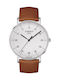 Tissot Everytime Часовник Батерия с Кафяв Кожена каишка