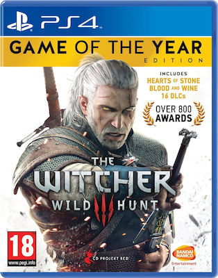 The Witcher 3 Wild Hunt Game of The Year Edition PS4 Game