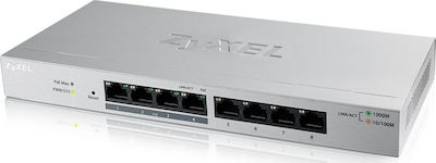 Zyxel GS1200-8HP V2 Managed L2 PoE Switch με 8 Θύρες Gigabit (1Gbps) Ethernet