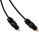 Powertech Cablu Audio Optic TOS masculin - TOS masculin Negru 1m (CAB-O001)