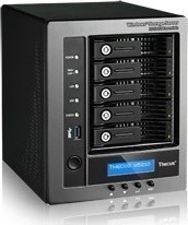 Thecus W5810 NAS Turm mit 5 Steckplätzen für HDD/SSD und 2 Ethernet-Anschlüsse