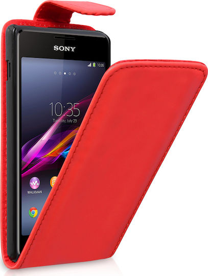 YouSave Accessories Книга Червен (Xperia E1)