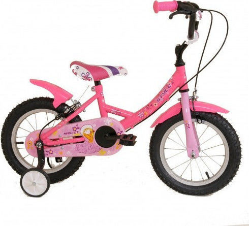 Style Mascot 16" Kids Bicycle BMX Pink