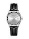 Hamilton Jazzmaster Uhr Batterie mit Schwarz Lederarmband
