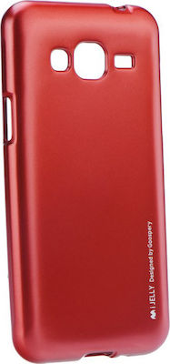 Mercury iJelly Silicone Back Cover Red (Galaxy J3 2016)