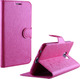 Volte-Tel Synthetic Leather Book Pink ()