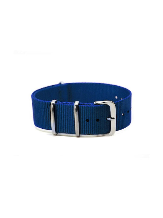 Strap NATO Blue Fabric 24mm