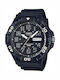 Casio Collection Men's Watch 53mm Battery with Black Rubber Strap
