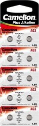 Camelion AG3/392/192 Αλκαλικές Μπαταρίες LR41 1.5V 10τμχ Camelion AG3/392/192 Αλκαλικές Μπαταρίες LR41 1.5V 10τμχ