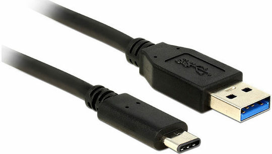 DeLock Cablu USB 3.2 USB-C tată - USB-A Negru 0.5m 83869