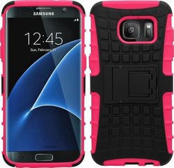 Plastic Back Cover Pink (Galaxy S7 Edge)