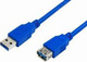 MediaRange USB 3.0 Kabel USB-A-Stecker - USB-A-Buchse Blau 3m MRCS145