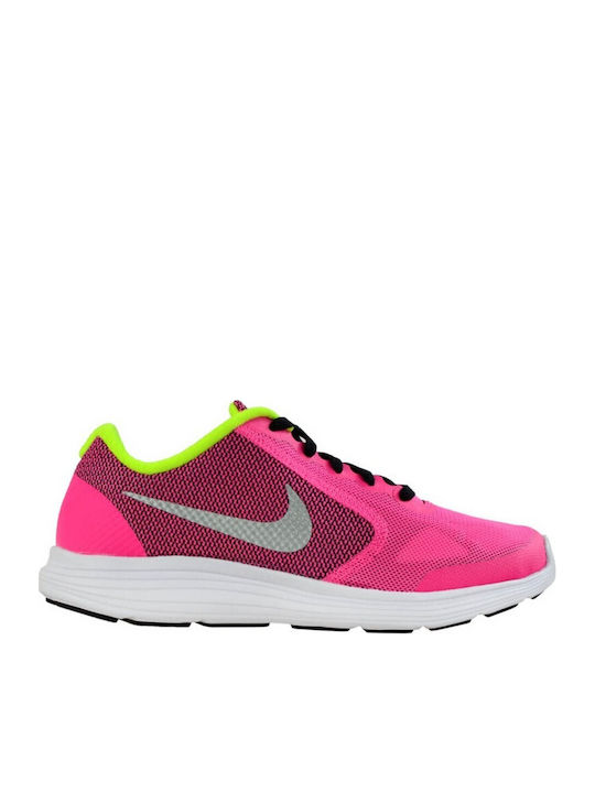 Revolution 3 Kids Sports Shoes Running Fuchsia