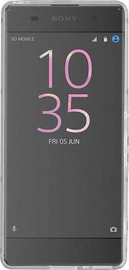 Roxfit Back Cover Silicon Alb (Xperia XA)