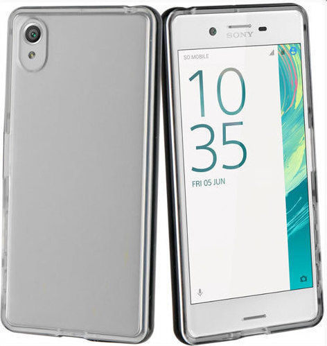 Roxfit Back Cover Σιλικόνης Διάφανο (Xperia X)