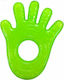 Munchkin Fun Ice Hand Teething Ring with Gel made of Silicone for 0 m+ Green Hand 1pcs 11324