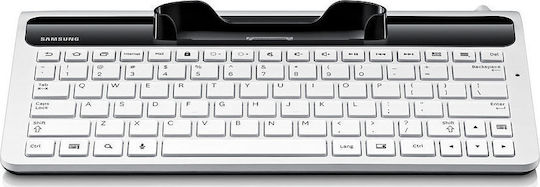 Samsung Keyboard Dock Galaxy Tab 2 7" Nur Tastatur für Tablet Englisch US Weiß