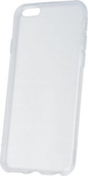 Forcell Umschlag Rückseite Silikon 0.5mm Transparent (iPhone 6/6s)