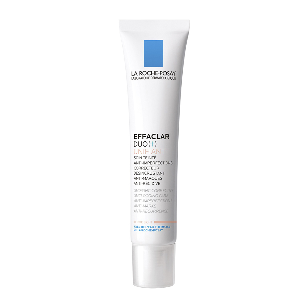 La Roche Posay Effaclar Duo+ Unifiant Light 24ωρο Ρυθμιστικό Gel Προσώπου Ημέρας με Χρώμα κατά των Ατελειών με Νιασιναμίδη 40ml