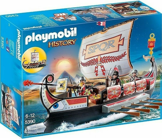 Playmobil History Ρωμαϊκή Γαλέρα για 6-12 ετών