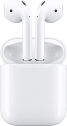 Apple AirPods (2016) Earbud Bluetooth Handsfree Ακουστικά με Θήκη Φόρτισης Λευκά