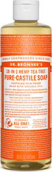 Dr Bronner's Pure-Castile Течен сапун Душ гел с...