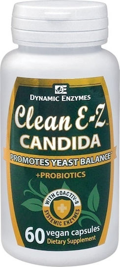 Dynamic Enzymes Clean E-Z Candida 60 capace