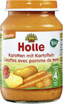 Holle Babykost-Glas Carrots & Potatoes Glutenfrei für 4m+ 190gr