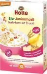 Holle Snacks für Babys & Kinder Junior Μούσλι mit Geschmack Früchte Zuckerfrei 250gr für 10+ Monate 1Stück