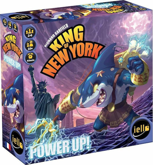 Spiel Erweiterung King of New York: Power Up! für 2-6 Spieler 10+ Jahre (EN) Iello