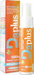 Bioplus D3plus Vitamin 1000iu Apricot 30ml