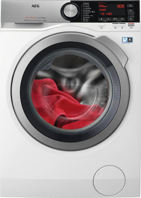 AEG Washing Machine 10kg with Steam Spinning Speed 1400 (RPM)