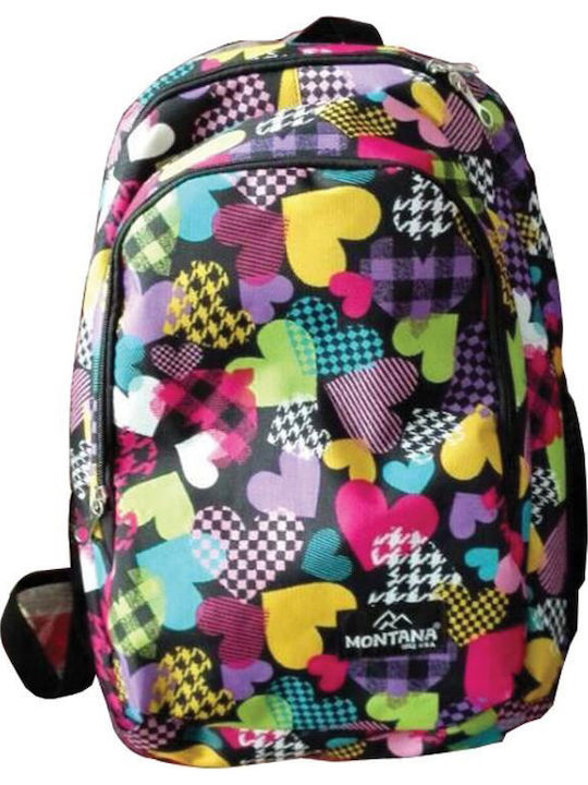 Next Schulranzen Rucksack Junior High-High School Mehrfarbig