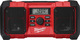 Milwaukee M18 JSR-0 Radio portabil Cu baterie cu USB Negru