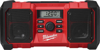 Milwaukee M18 JSR-0 Radio portabil Cu baterie cu USB Negru