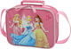 Bagtrotter School Shoulder Lunch Bag Pink Disney Princess 22 x 7 x 17cm