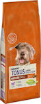 Purina Tonus Dog Chow Mature Adult 14kg Ξηρά Τροφή για Ηλικιωμένους Σκύλους με Αρνί και Ρύζι