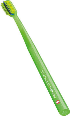Curaprox CS 5460 Ortho Manual Toothbrush Ultra Soft Πράσινο-Πράσινο 1pcs