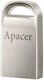 Apacer AH115 16GB USB 2.0 Stick Ασημί