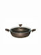Pyramis Stone Chef Saute With Lid made of Aluminum with Stone Coating 28cm