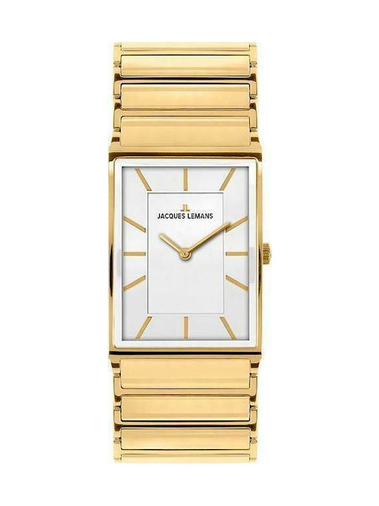 Jacques Lemans Liverpool Watch with Gold Metal Bracelet