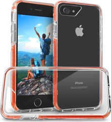 Orzly Fusion Bumper Clear Roșη (iPhone SE 2022/2020/8/7) Orzly Fusion Bumper Clear Roșη (iPhone SE 2022/2020/8/7)