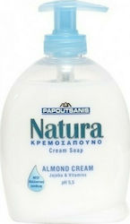 Papoutsanis Natura Almond Cream Soap 300ml