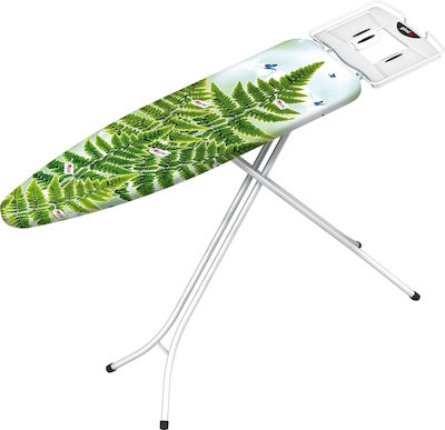 Gimi Royale Bügelbrett für Bügelsystem Zusammenklappbar Fern 122x38cm