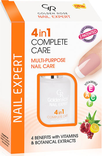 Golden Rose 4 in 1 Complete Care Σκληρυντικό με Βιταμίνες 11ml