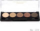 Golden Rose Professional Palette Eyeshadow 113 Ombre Matte Παλέτα με Σκιές Ματιών Matte σε Στερεή Μορφή 8gr