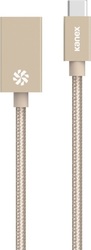 Kanex USB 3.0 USB-C männlich - USB-A-Buchse 9W 0.21m (KU3CAPV1-GD)