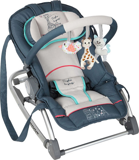 Renolux Sophie The Giraffe Paris Elektrisch Baby Relax Blue