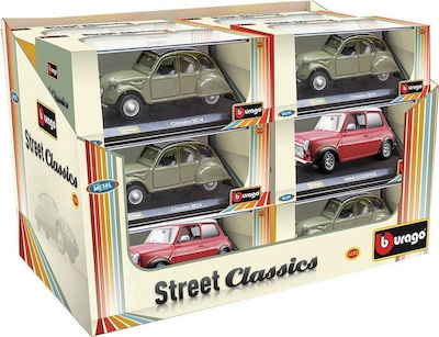 Bburago Street Classics Auto 1:32 für 3++ Jahre (Verschiedene Designs) 1Stück 43210/Assortment